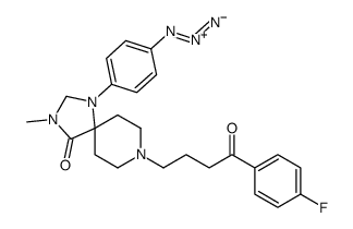 4-azido-N-methylspiperone结构式