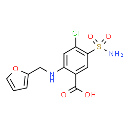 4-chloro-N-(2-furylmethyl)-5-sulfamoylanthranilic acid picture