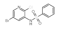 N-(5-溴-2-氯吡啶-3-基)苯磺酰胺图片