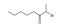 2-bromooctan-3-one Structure