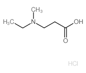 N-ethyl-N-methyl-beta-alanine(SALTDATA: HCl)结构式