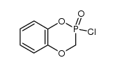 2-chloro-2,3-dihydro-1,4,2-benzodioxaphosphorin 2-oxide Structure