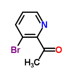 1-(3-Bromopyridin-2-yl)ethanone Structure