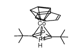 (η5-indenyl)(η4-2,4-di-tert-butyl-1,3-diphosphacyclobutadiene)cobalt结构式