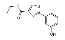 ethyl 2-(3-hydroxyphenyl)-1,3-thiazole-4-carboxylate Structure