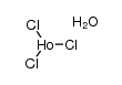holmium(III) chloride hydrate Structure