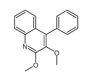 2,3-dimethoxy-4-phenylquinoline结构式