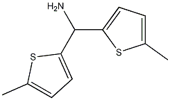 2-Thiophenemethanamine, 5-methyl-a-(5-methyl-2-thienyl)- structure