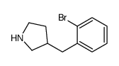 3-(2-Bromobenzyl)pyrrolidine Structure