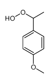 1-(1-hydroperoxyethyl)-4-methoxybenzene Structure