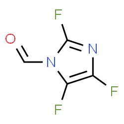 1H-Imidazole-1-carboxaldehyde, 2,4,5-trifluoro- (9CI) picture