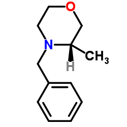 (3S)-4-Benzyl-3-methylmorpholine structure