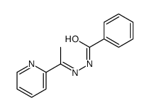 N'-[1-(2-Pyridinyl)ethylidene]benzohydrazide结构式