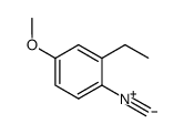 1-ethyl-2-isocyano-5-methoxybenzene Structure