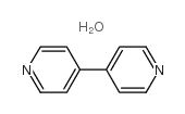 4,4'-联吡啶水合物结构式