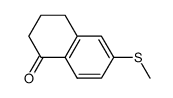 6-methylthio-1-tetralone Structure