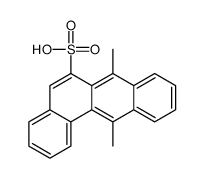7,12-dimethylbenzo[a]anthracene-6-sulfonic acid Structure