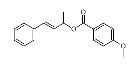 (E)-4-phenylbut-3-en-2-yl 4-methoxybenzoate结构式