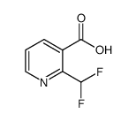 2-(Difluoromethyl)pyridine-3-carboxylic acid Structure