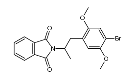 N-phthaloyl-1-(2,5-dimethoxy-4-bromophenyl)-2-aminopropane Structure