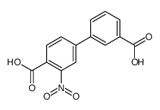 4-(3-carboxyphenyl)-2-nitrobenzoic acid Structure