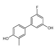 4-(3-fluoro-5-hydroxyphenyl)-2-methylphenol Structure