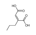 2-propylmaleic acid Structure