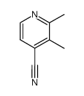 4-Pyridinecarbonitrile,2,3-dimethyl-(9CI) structure