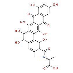 Pradimicin P结构式