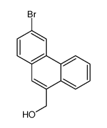 (3-bromophenanthren-9-yl)methanol Structure