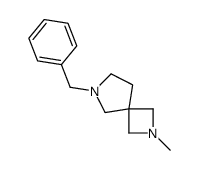 6-Benzyl-2-methyl-2,6-diazaspiro[3.4]octane Structure