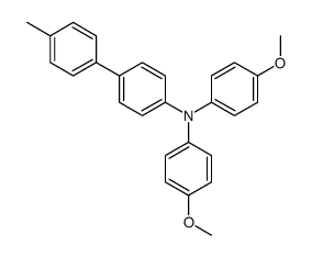 N,N-bis(4-methoxyphenyl)-4-(4-methylphenyl)aniline Structure