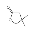 4,4-dimethyloxolan-2-one Structure