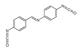N,1-bis(4-isocyanatophenyl)methanimine Structure