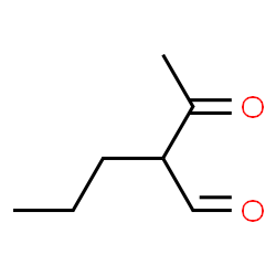 Pentanal, 2-acetyl- (9CI) Structure