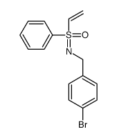 S-phenyl-S-vinyl-N-(4-bromobenzyl)sulfoximine Structure