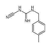 1-cyano-2-[(4-methylphenyl)methyl]guanidine Structure