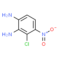 3-Chloro-4-nitro-1,2-benzenediamine structure