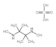 2,3-双(羟基氨基)-2,3-二甲基丁烷硫酸盐结构式