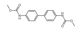 dimethyl biphenyl-4,4'-diyldiurethane Structure