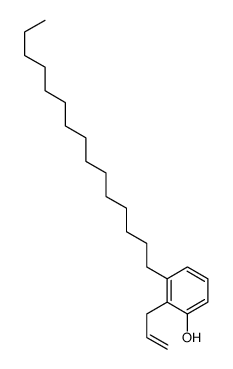 3-pentadecyl-2-prop-2-enylphenol结构式
