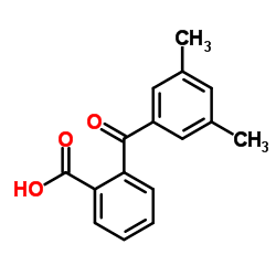 2-(3,5-Dimethylbenzoyl)benzoic acid结构式