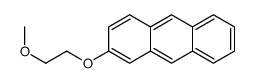 2-(2-methoxyethoxy)anthracene Structure