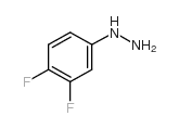 (3,4-二氟苯)肼 1HCL结构式