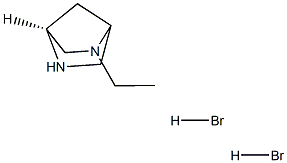 (4S)-2-ethyl-2,5-diazabicyclo[2.2.1]heptane dihydrobromide picture