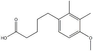 Benzenepentanoic acid, 4-Methoxy-d,3-diMethyl Structure