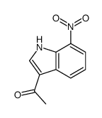 Ethanone, 1-(7-nitro-1H-indol-3-yl)- Structure
