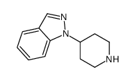 1-(哌啶-4-基)-1H-吲唑结构式