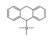 (9,10-dihydro-9-anthracenyl)trimethylsilane Structure