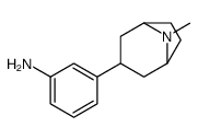 3-(8-methyl-8-azabicyclo[3.2.1]octan-3-yl)aniline结构式